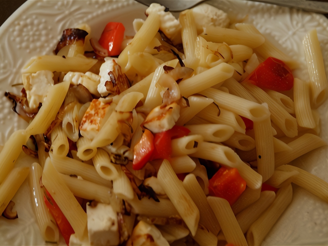 Penne with Adyghe Cheese