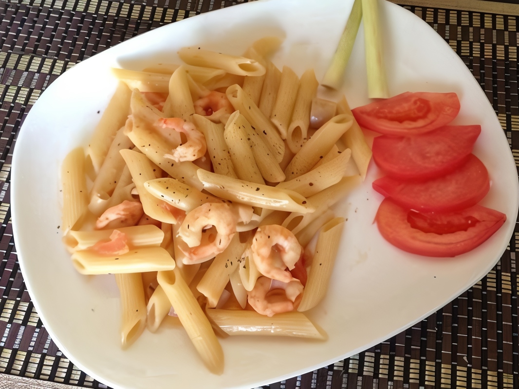 Thai Shrimp Penne
