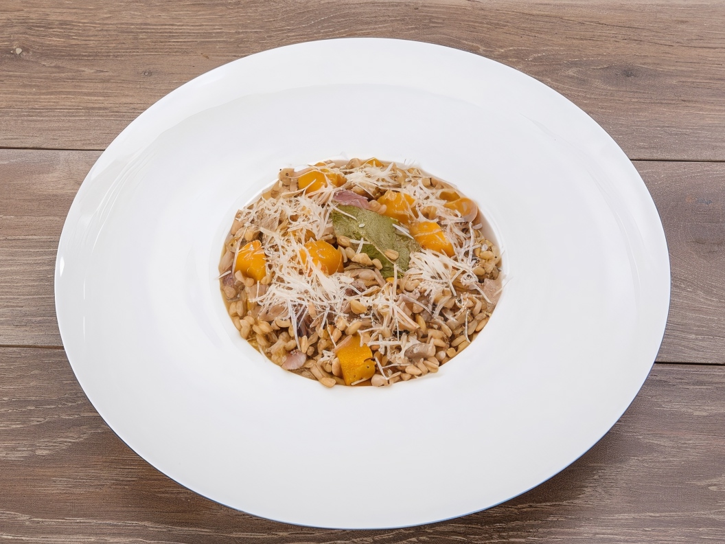 Barley Risotto with Pumpkin