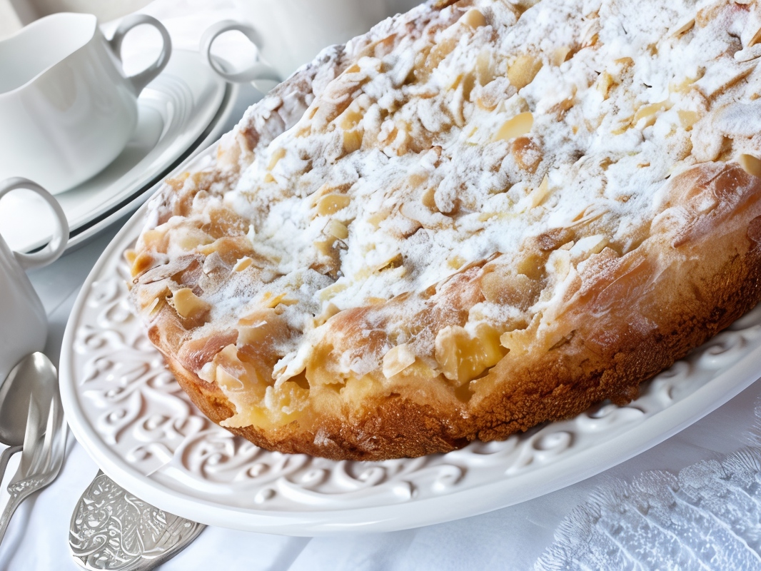 Peach Almond Pie