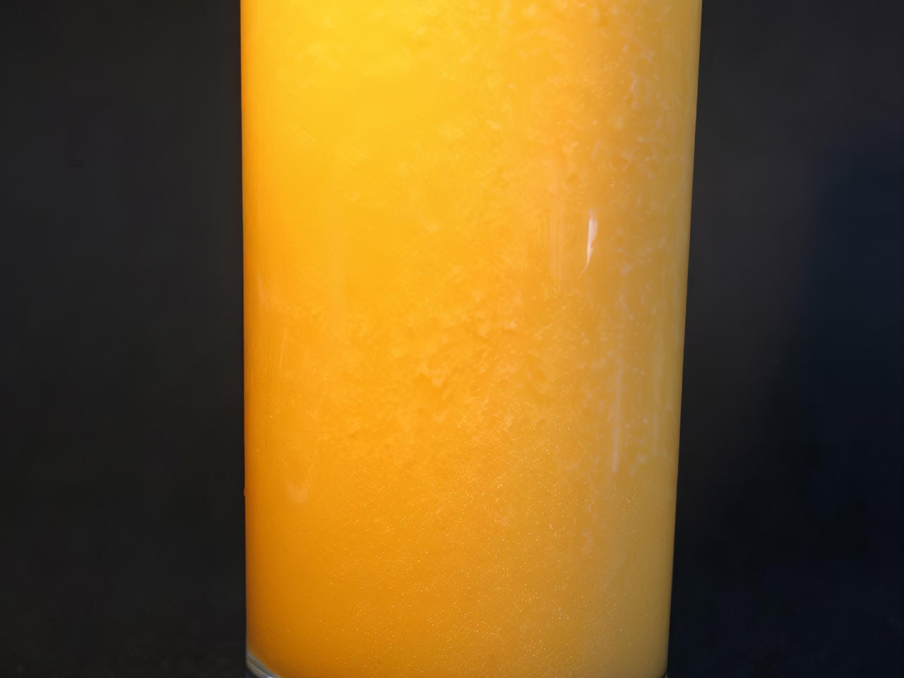 Peach Juice with Strawberry Ice