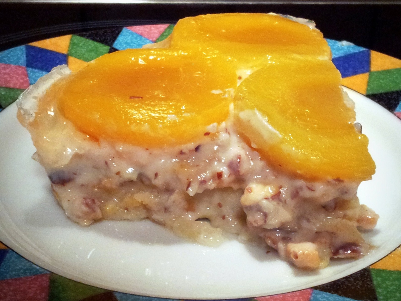 Peach Almond Cake
