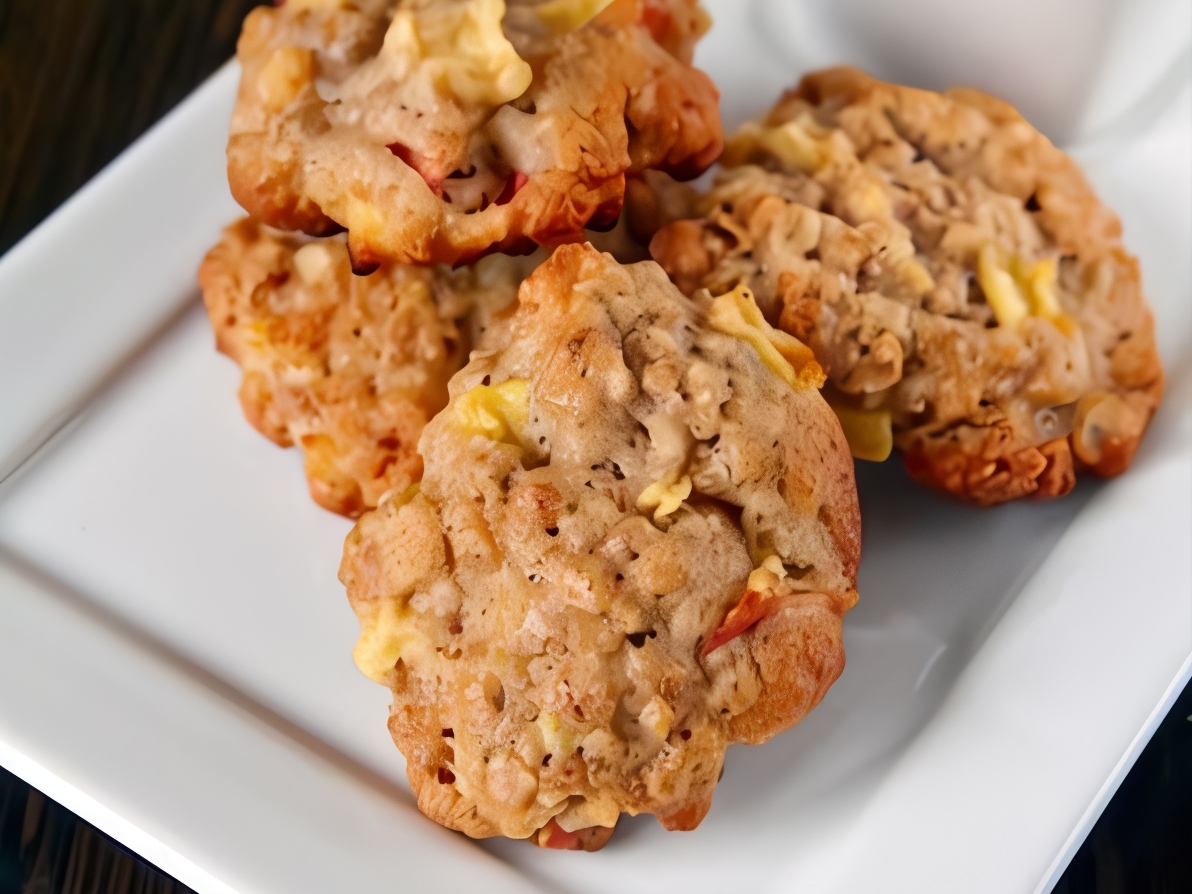 Shortbread Cookies with Nectarines