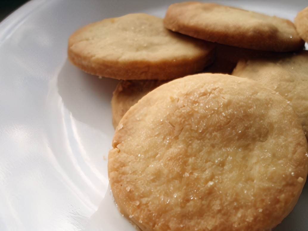 Spiced Shortbread Cookies