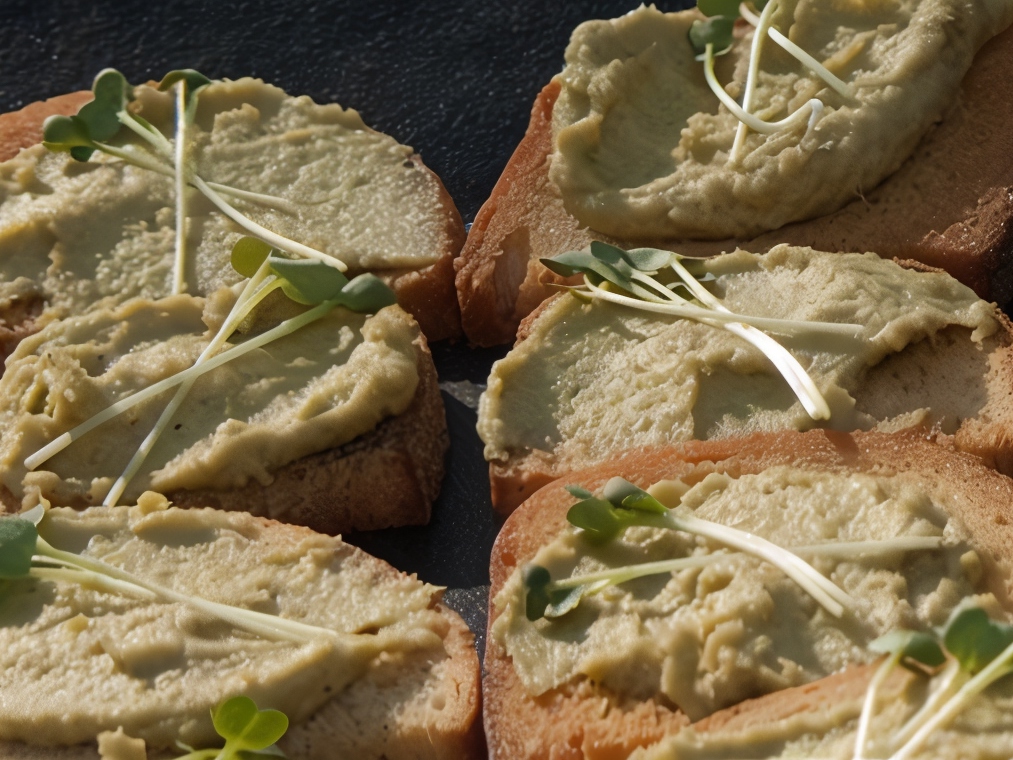 Pea and Mint Pesto with Lemon Zest