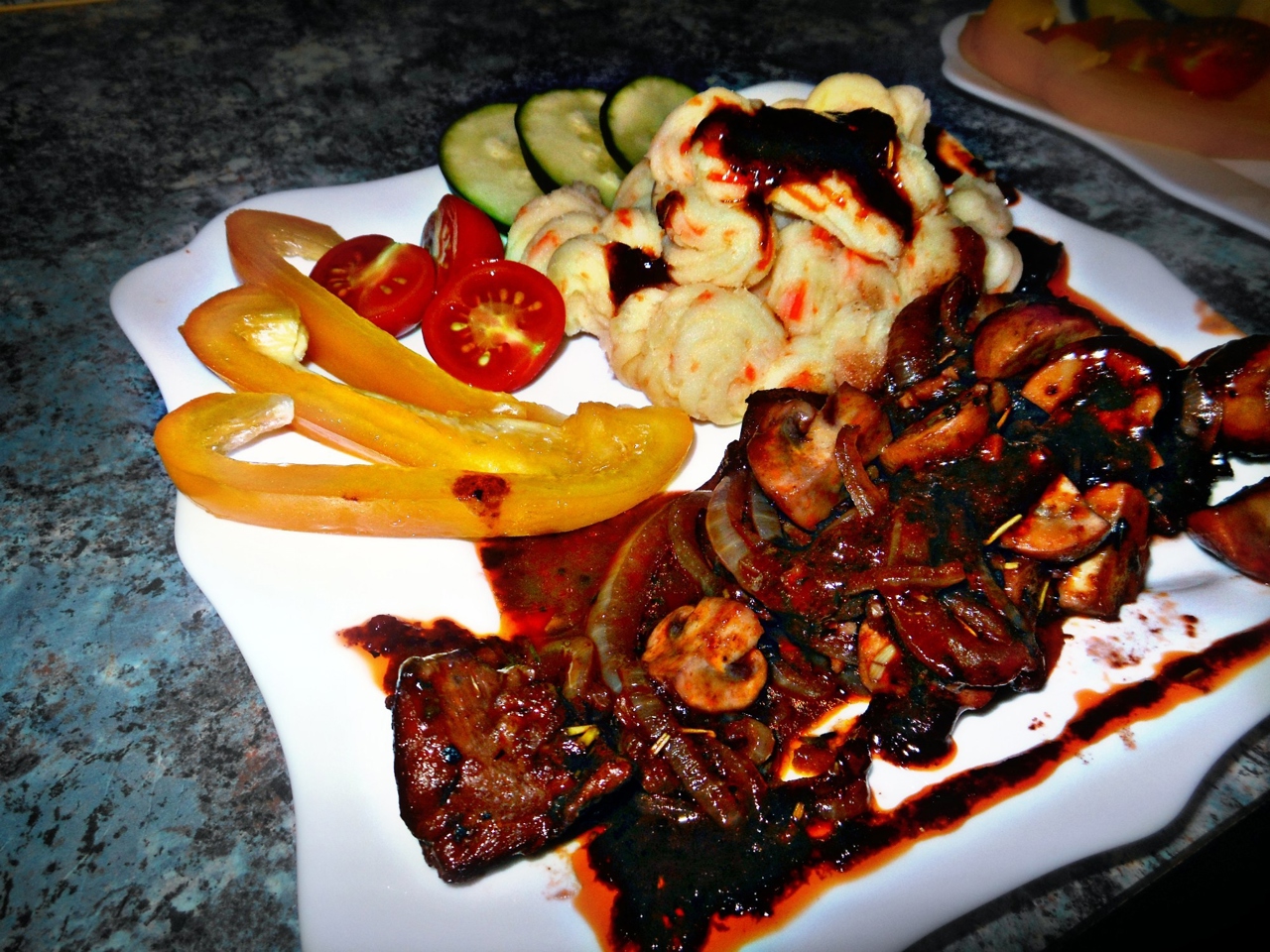 Rooster in Wine (Coq Au Vin)