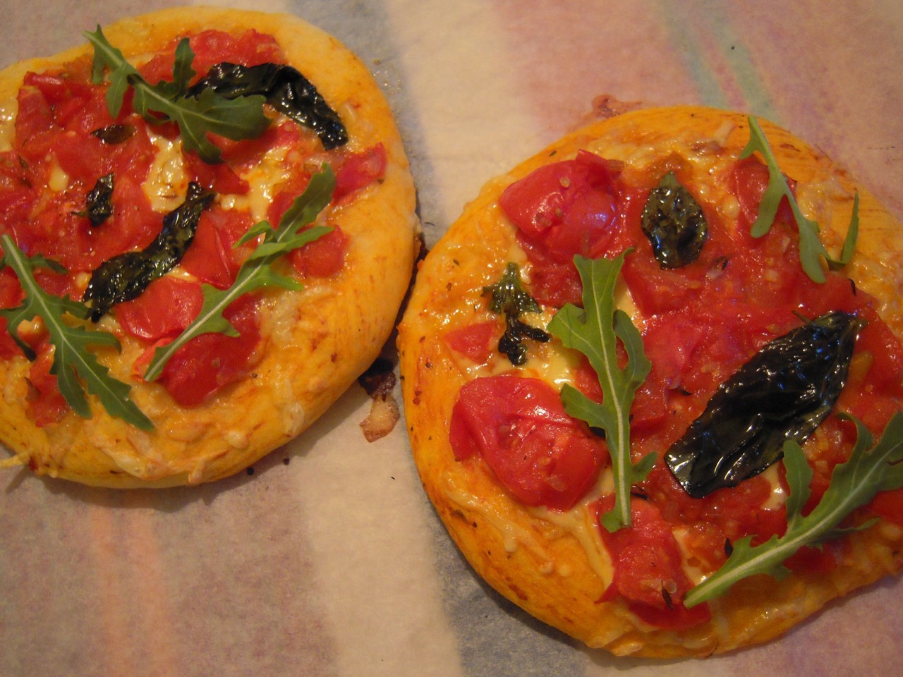 Margherita Pizza with Eggless Dough