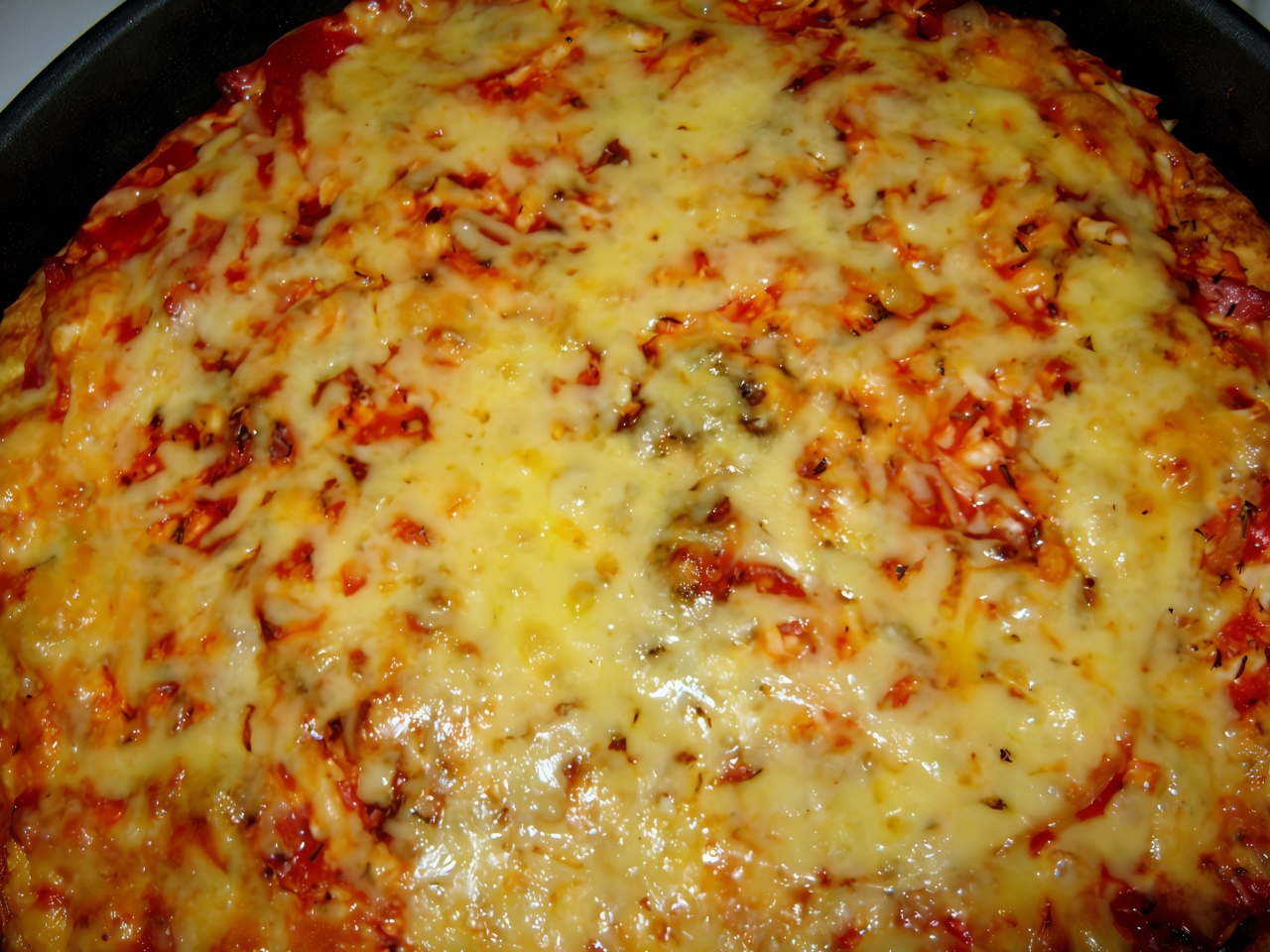 Cottage Cheese Pizza