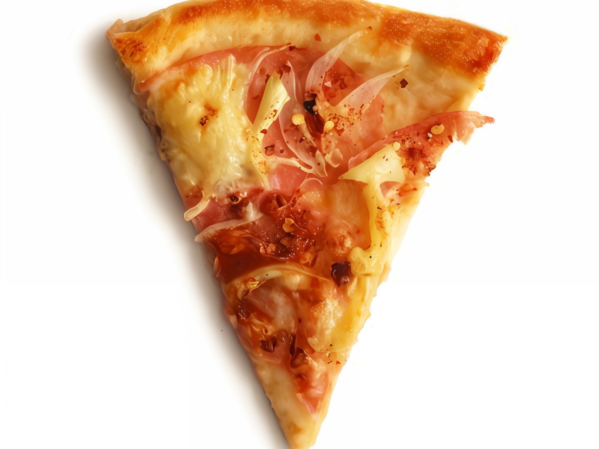 Pizza with Red Onion