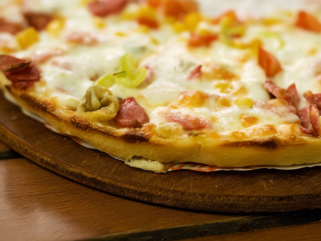 Pizza with Bacon, Brussels Sprouts, and Almonds