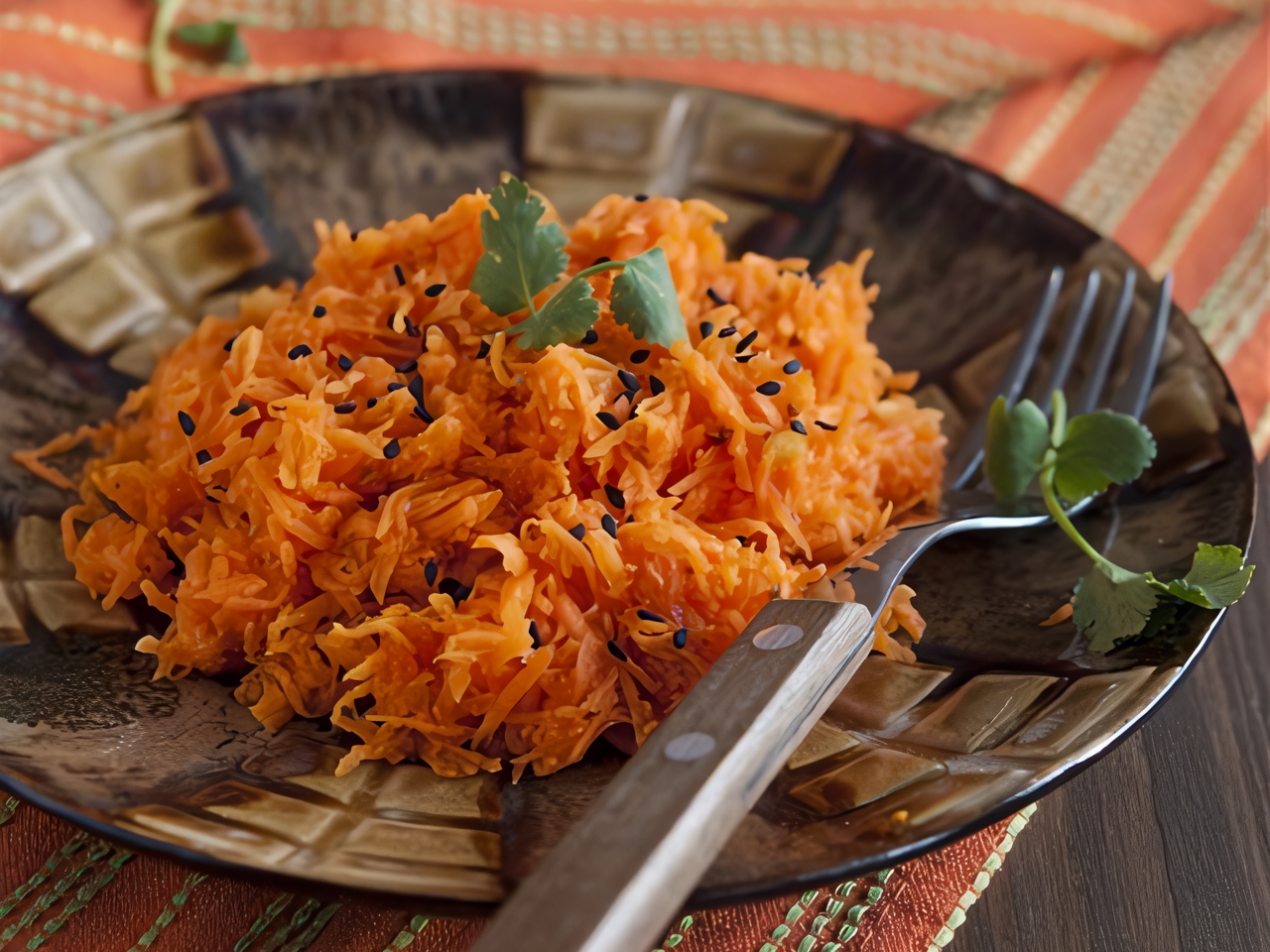 Spicy Carrot Salad