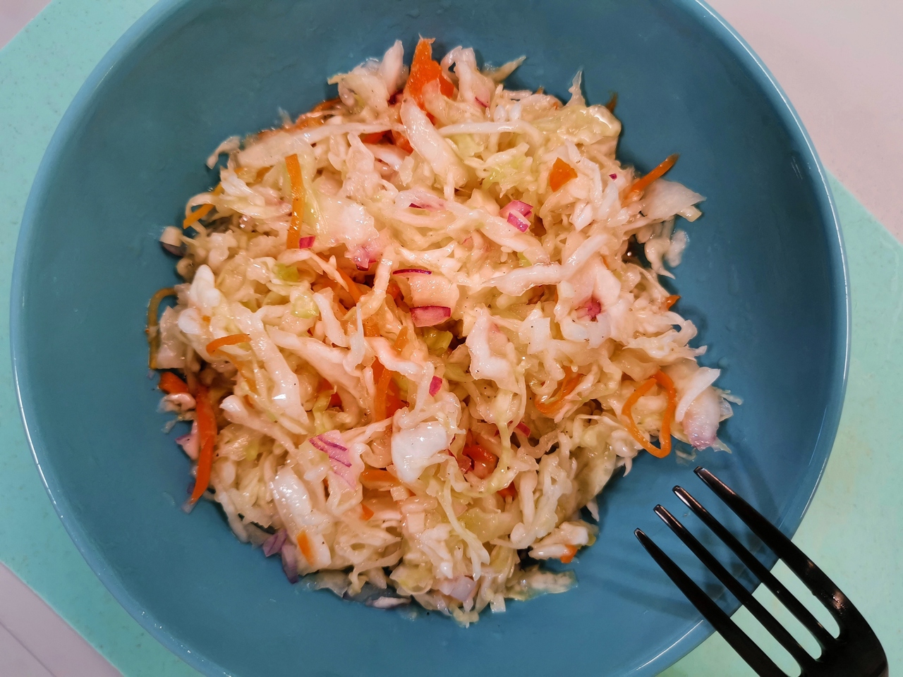 Spicy Sauerkraut Salad with Aromatic Oil