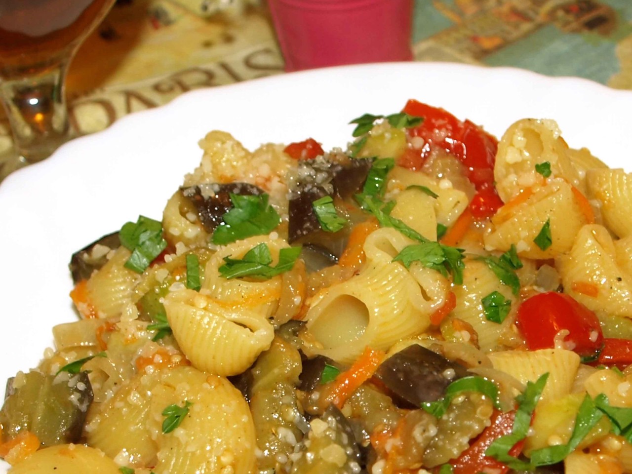 Pipe Rigate with Vegetables