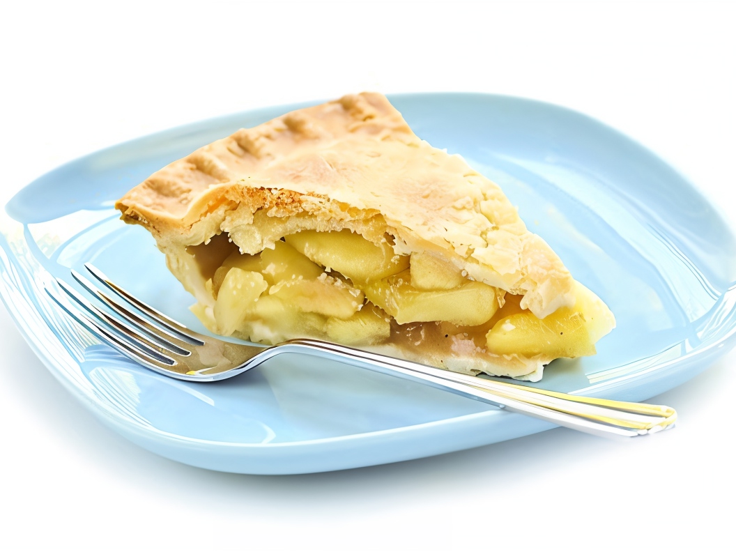 Shortcrust Pie with Green Apples