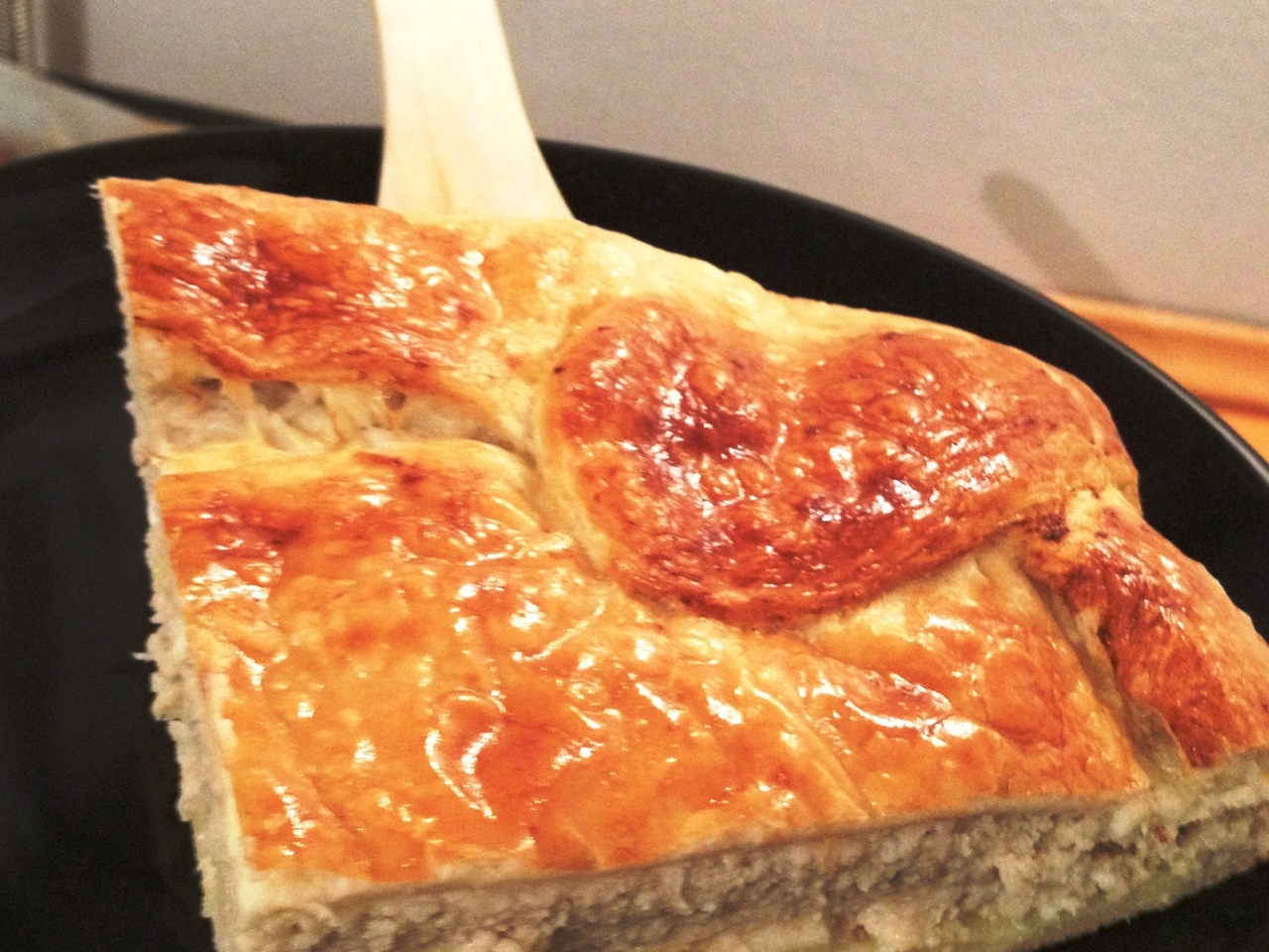 Puff Pastry Pie with Herring