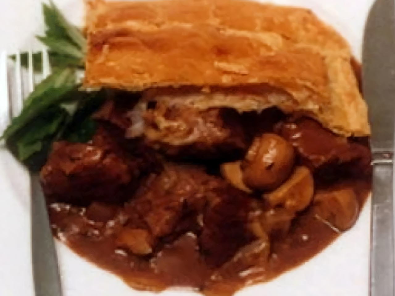 Beef and Mushroom Pie