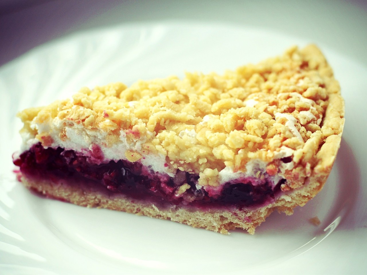 Raspberry and Currant Pie