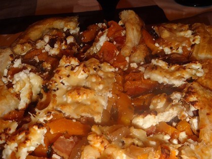 Pumpkin and Feta Cheese Pie