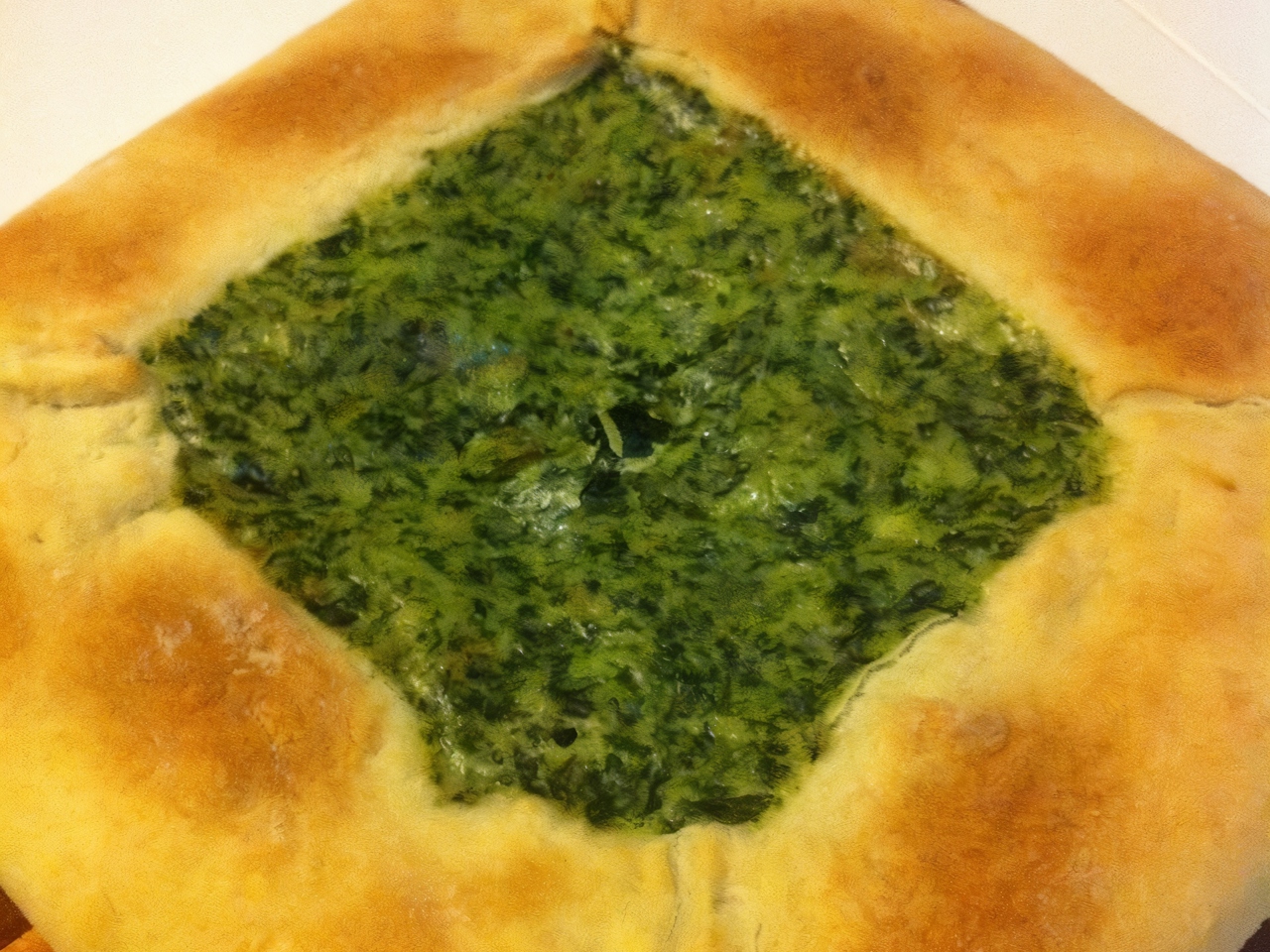 Spinach and Cream Cheese Pie