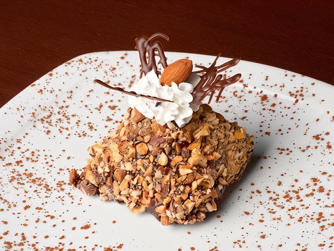 Pecan and Brown Sugar Pastries with Caramel Glaze