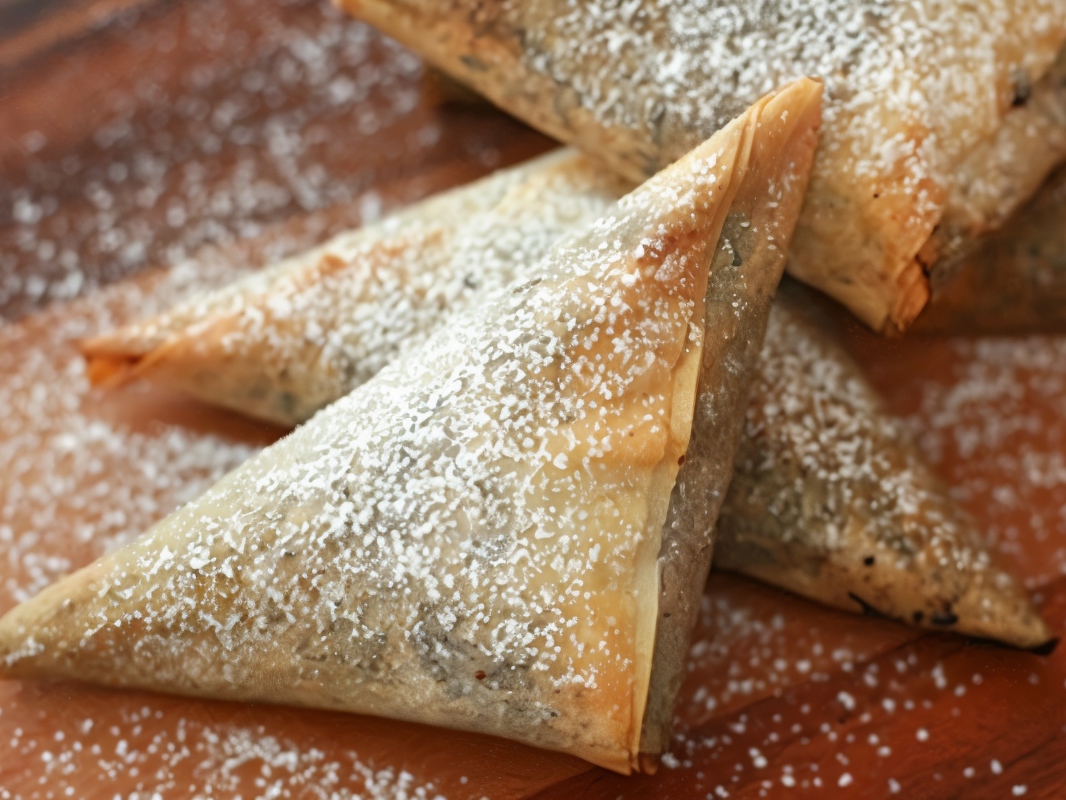 Pastry with Cream Cheese and Dried Fruits