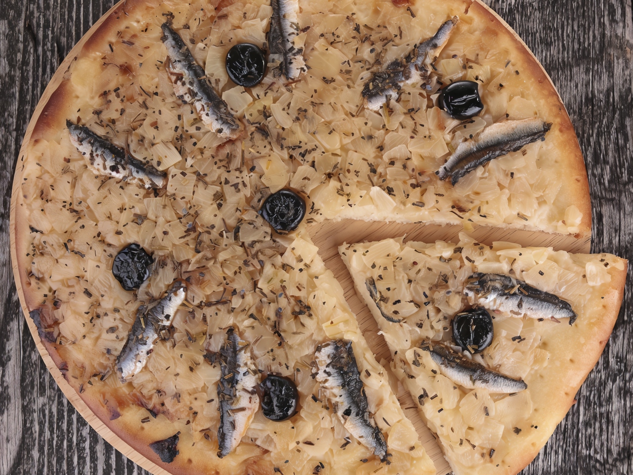 Pissaladière with Roasted Onions