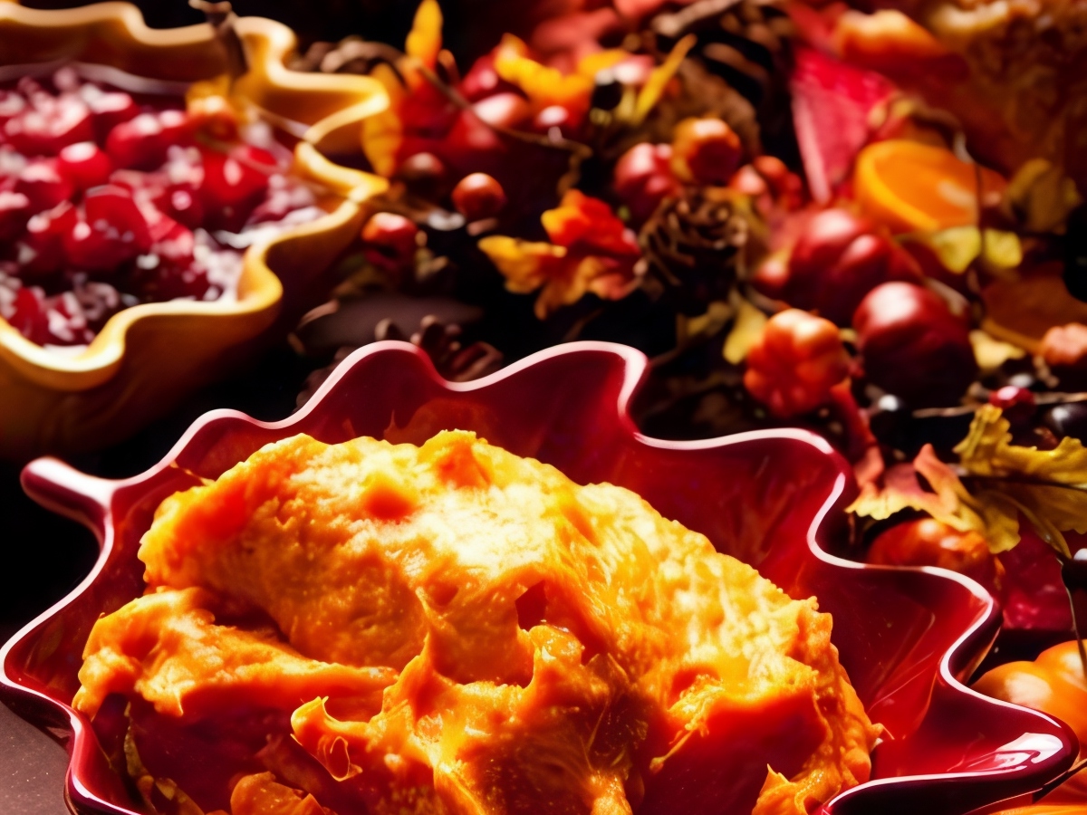 Sweet Potato Mash with Maple Syrup
