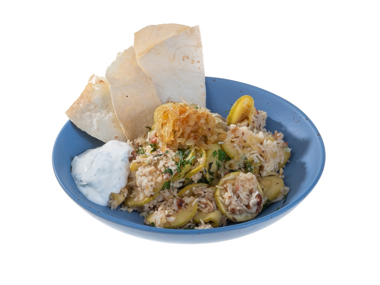 Pilaf with Zucchini and Nuts