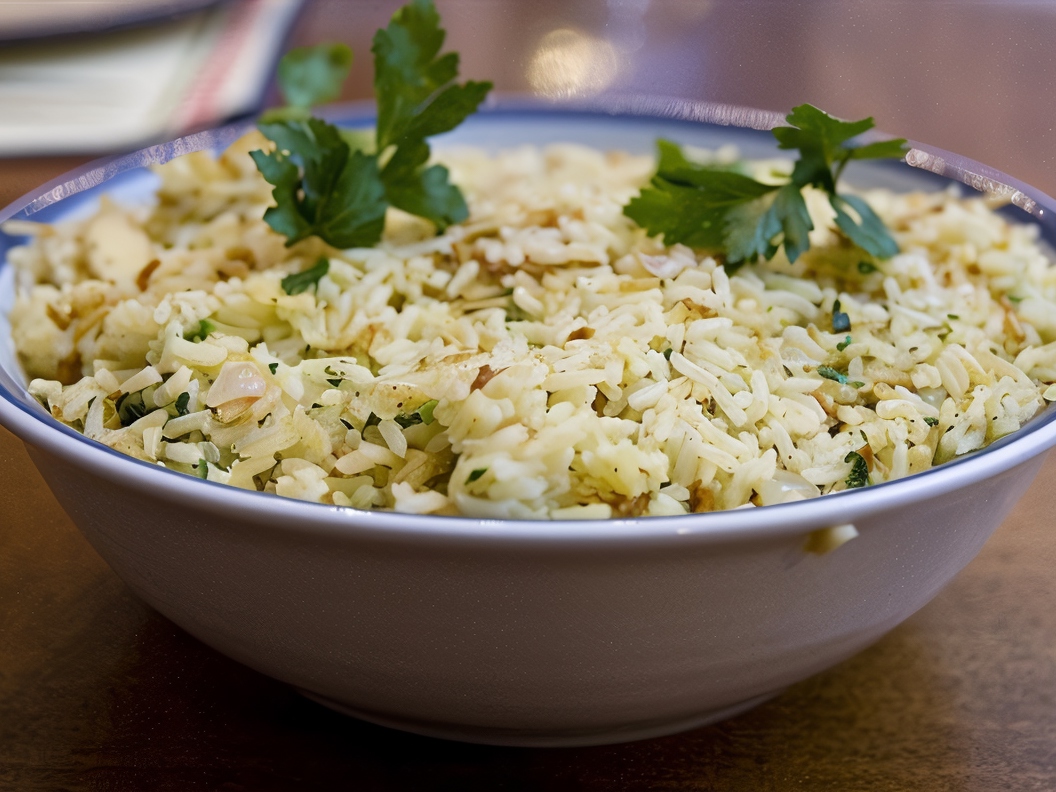 Pilaf with Celery
