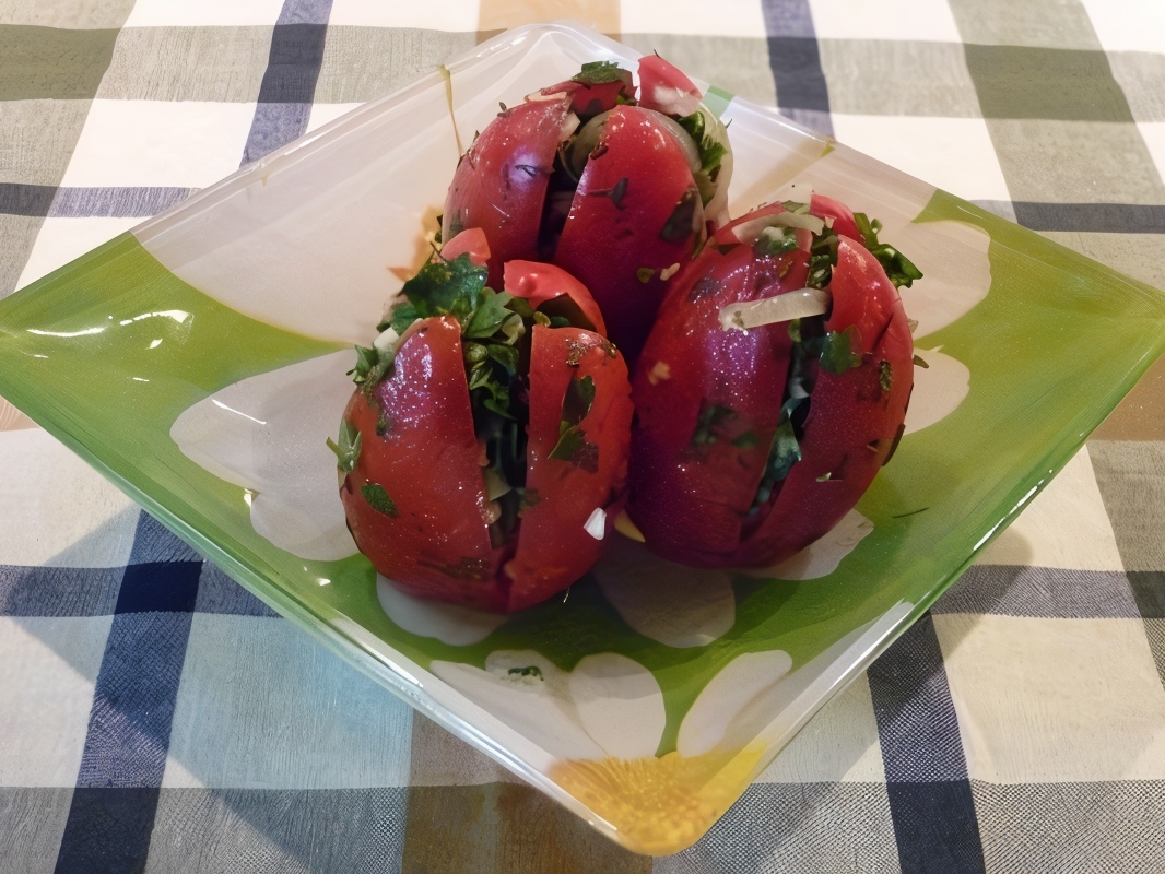 Quick Pickled Tomatoes