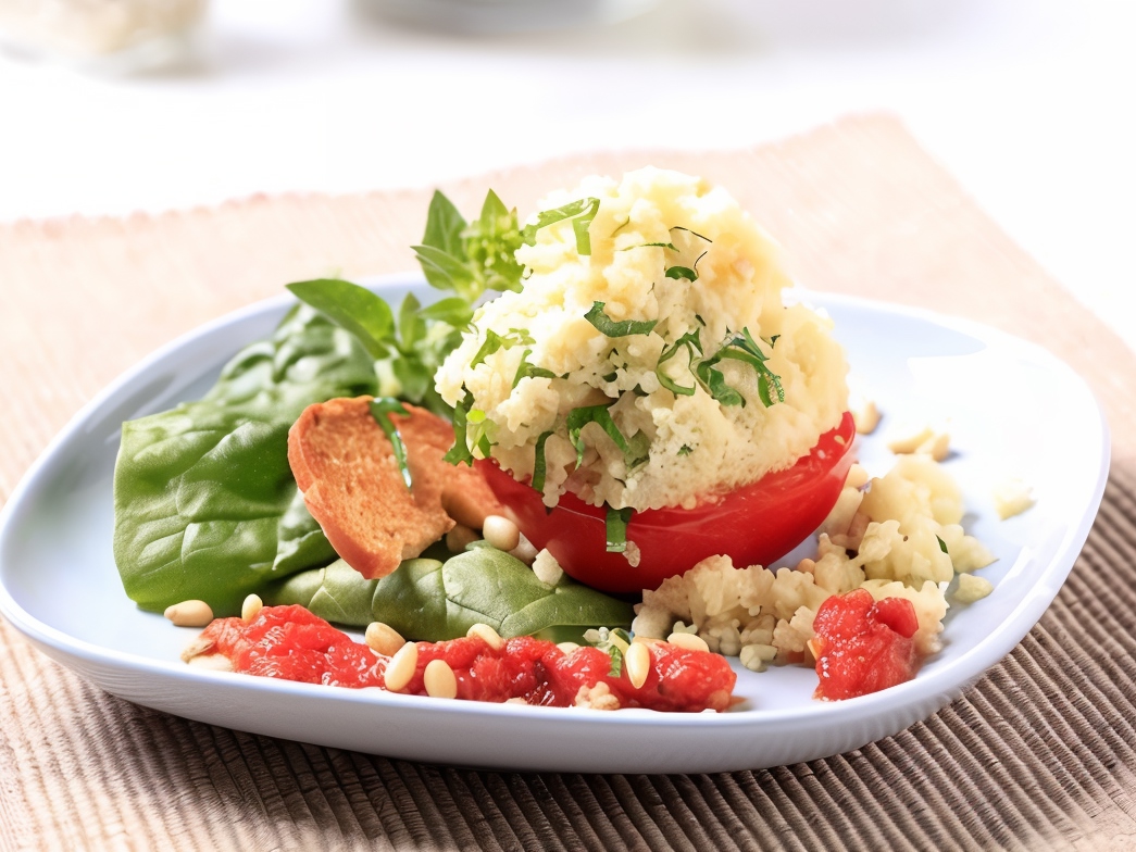 Stuffed Tomatoes with Couscous