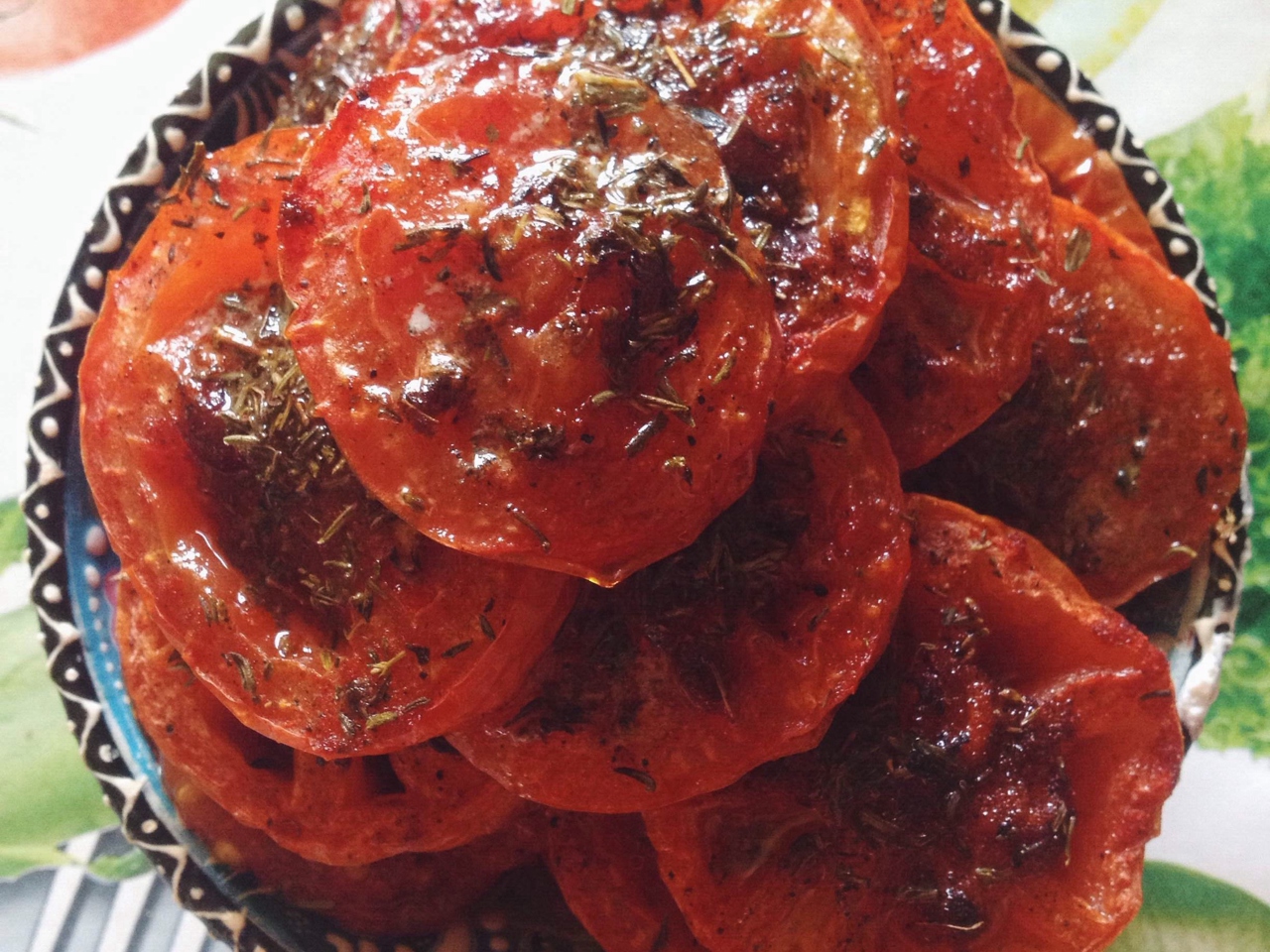 Tomatoes for Breakfast with Paprika