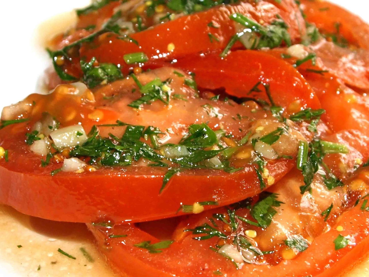 Italian-Style Marinated Tomatoes