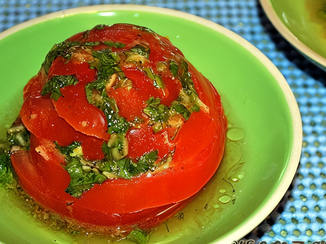 Marinated Tomatoes in 30 Minutes