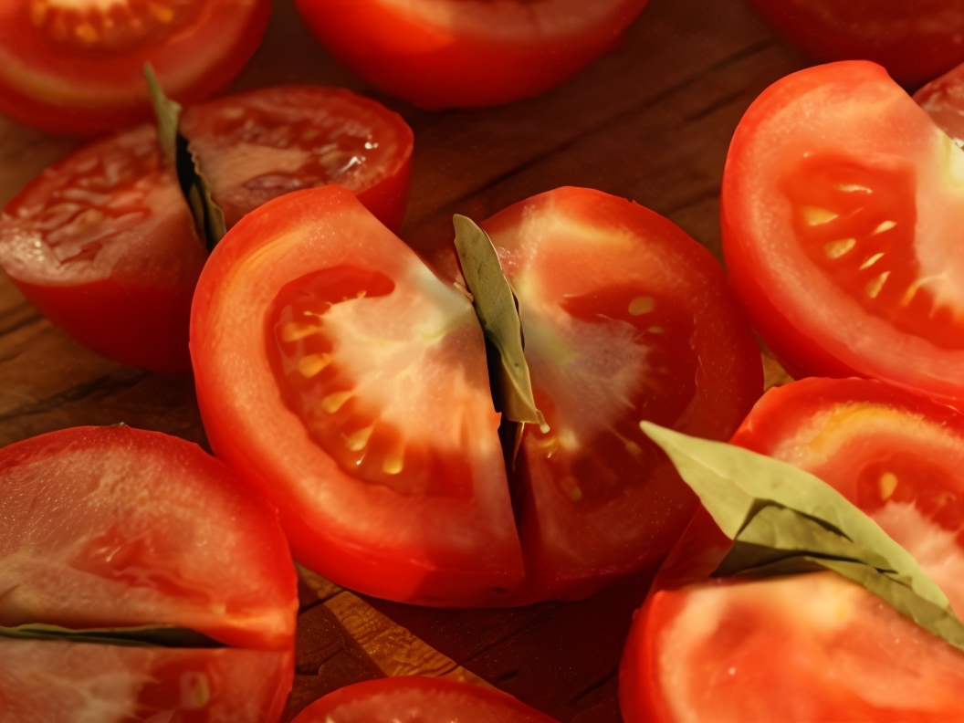 Tomatoes with Leeks and Balsamic Vinegar