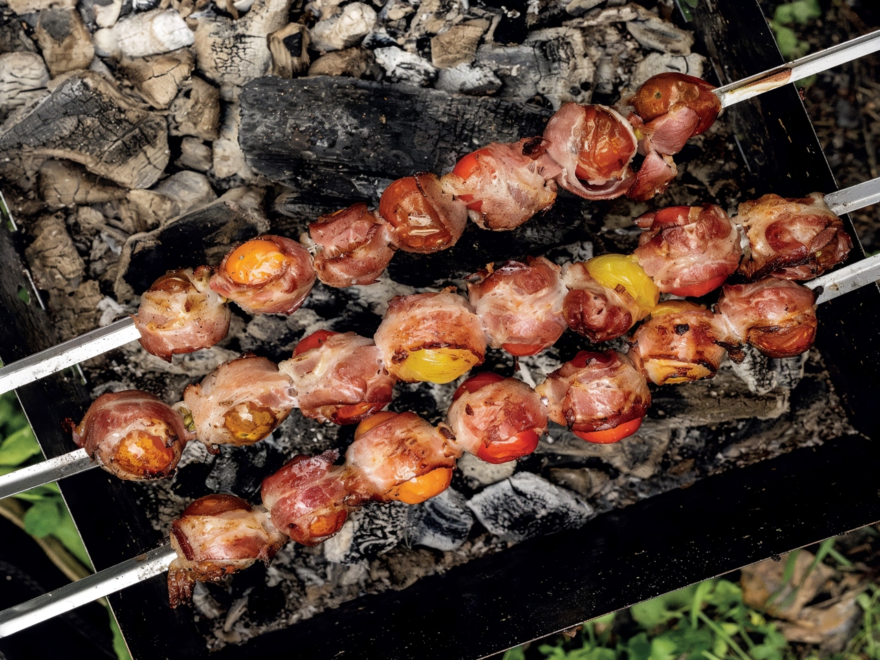 Bacon-Wrapped Tomatoes