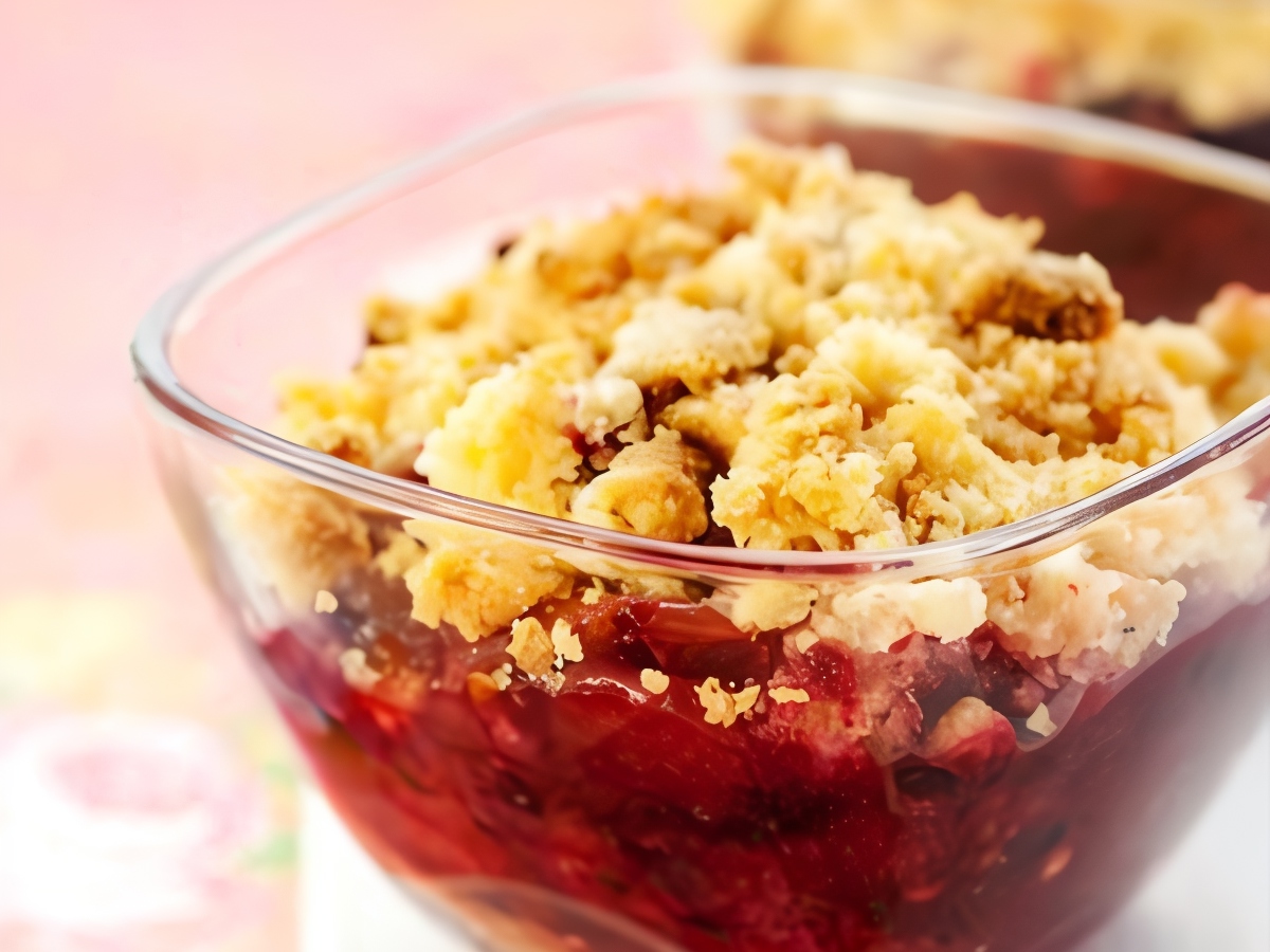 Individual Blackberry Crumbles