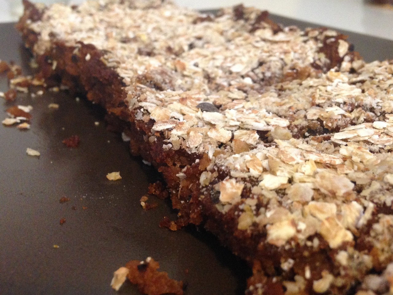 Vegan Buckwheat Flour Cake with Prunes