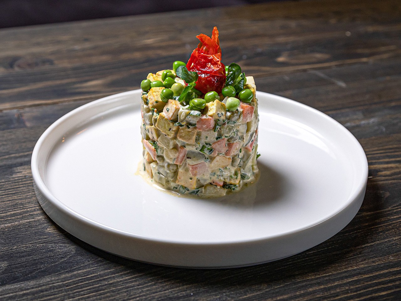Vegan Olivier Salad