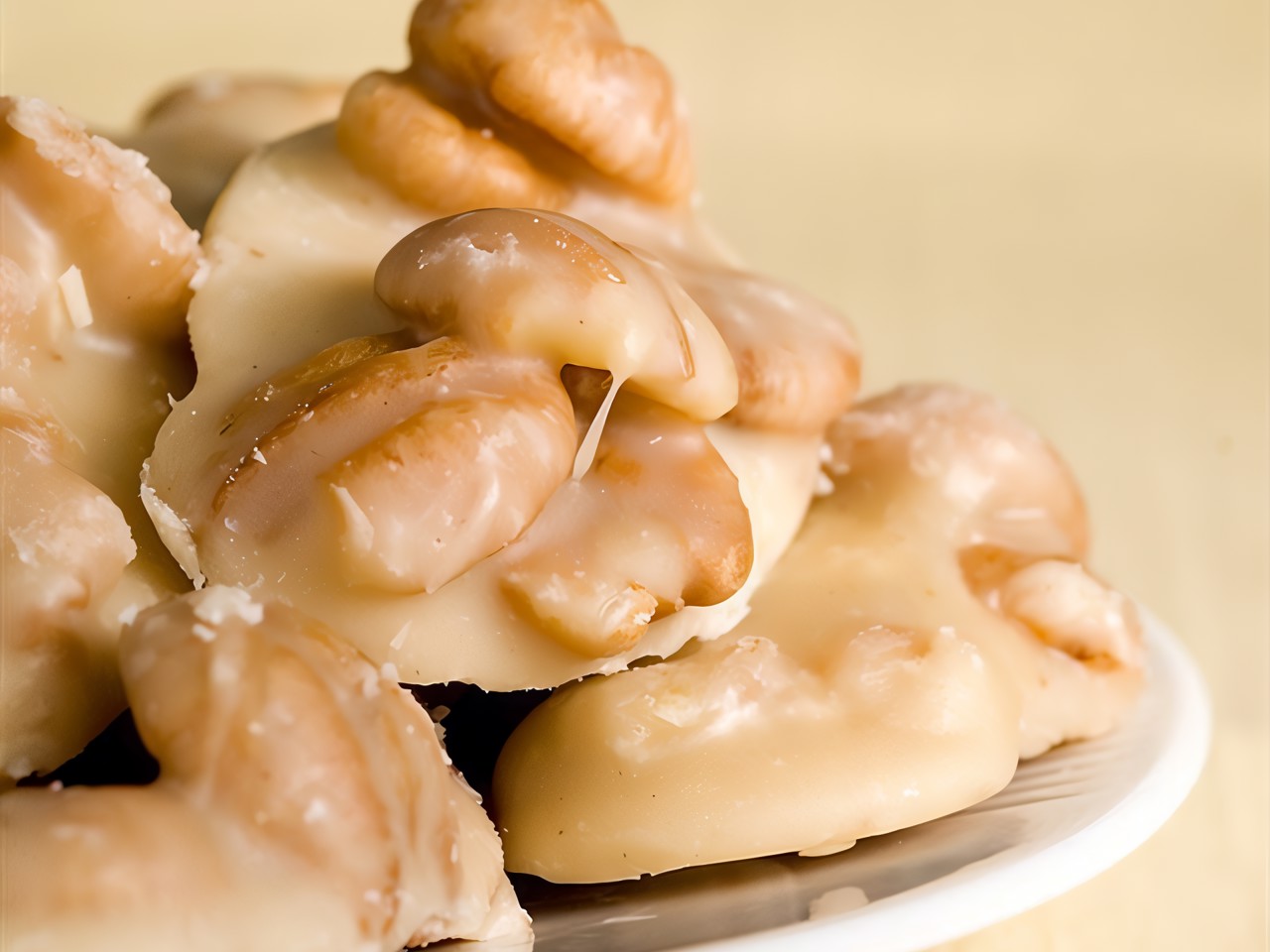 Praline Candies with Pecan Nuts