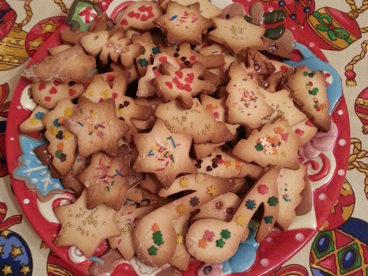 Holiday Shortbread Cookies