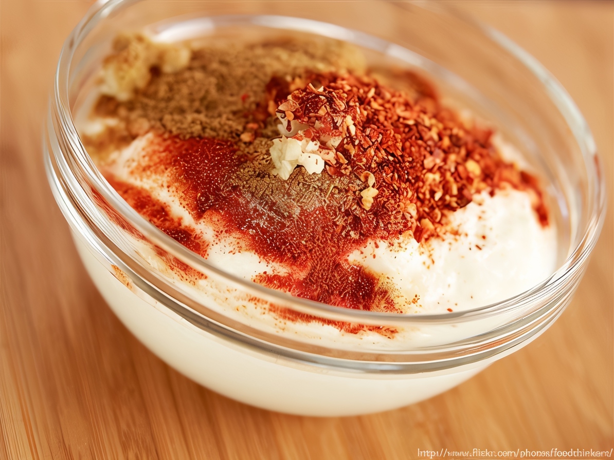 Spicy Yogurt Marinade with Indian Spices
