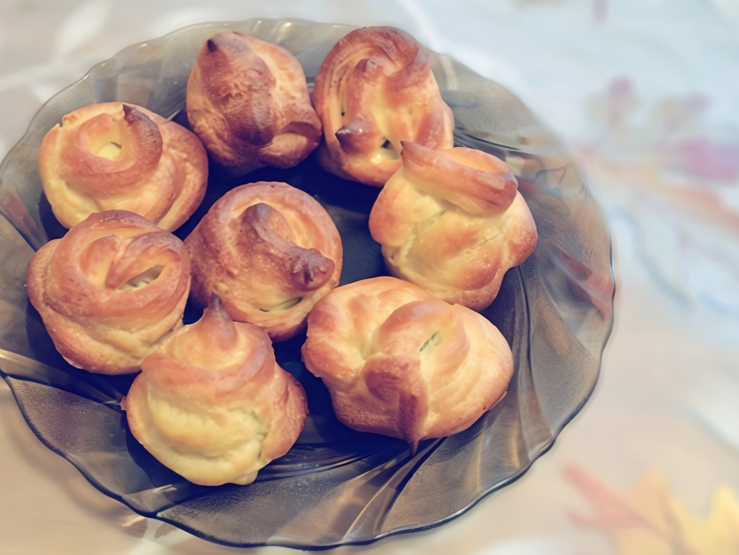 Mushroom Profiteroles