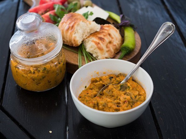 Spicy Eggplant Caviar