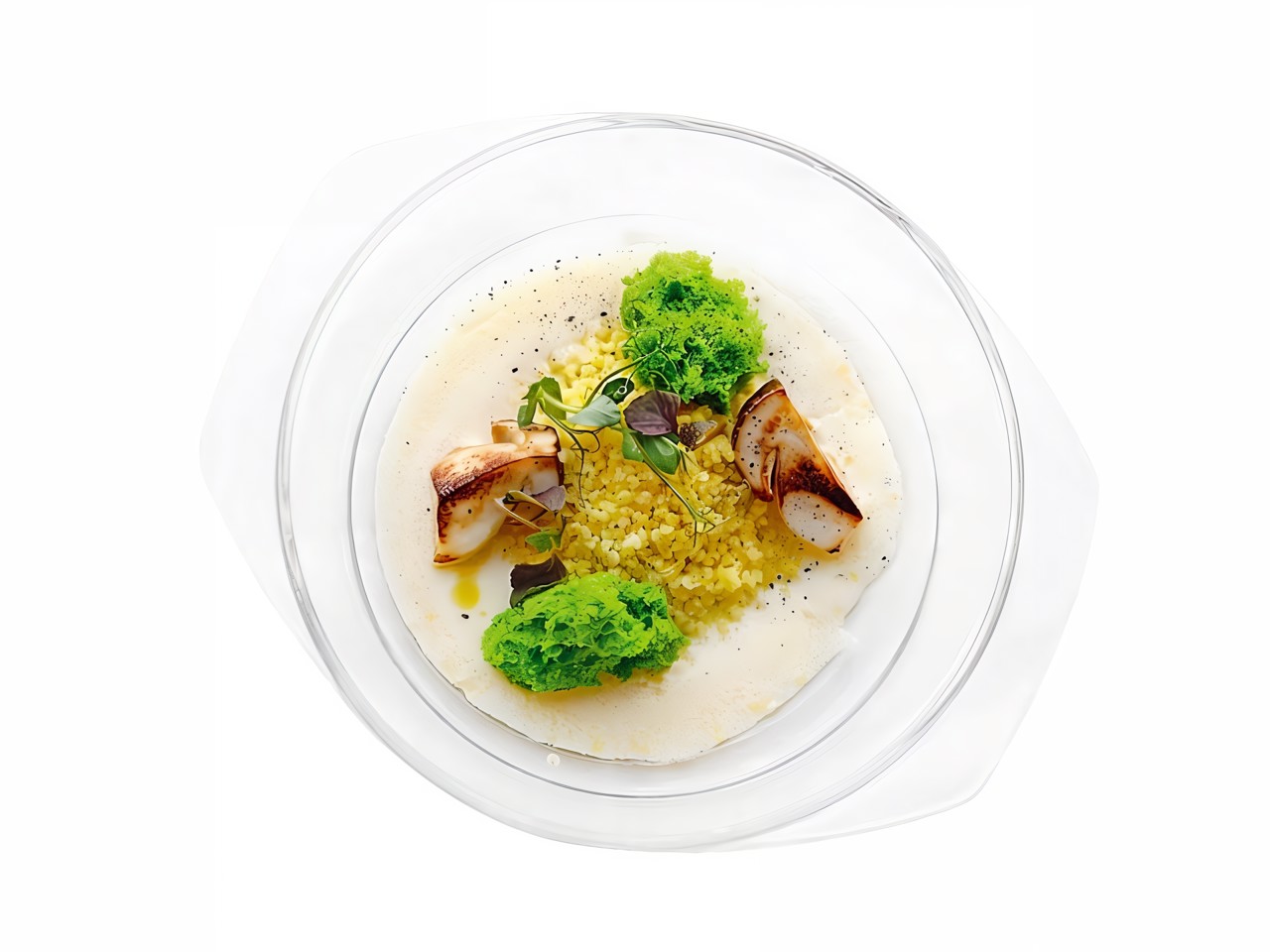 Millet with Mushrooms