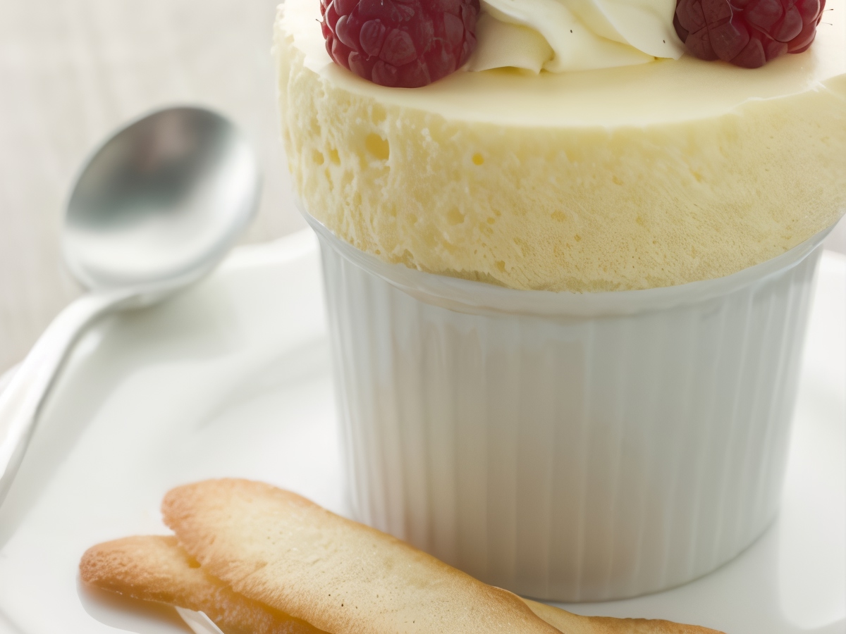 Yogurt and Raspberry Pudding