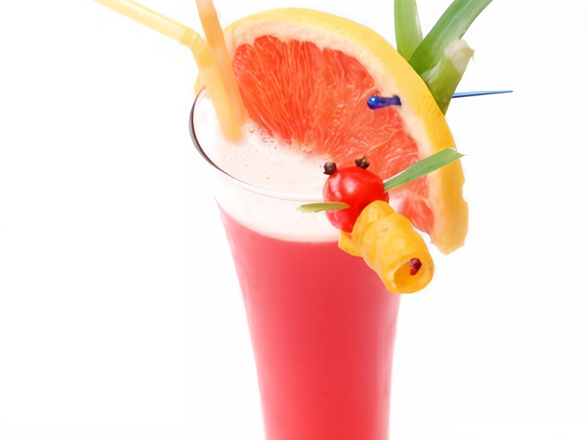 Red Orange and Red Grapefruit Punch