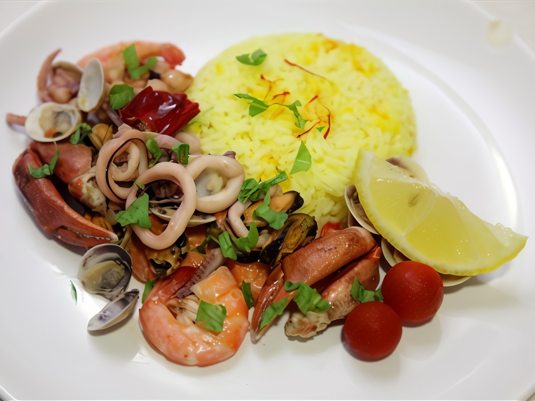 Seafood Stew with Raisins and Nuts