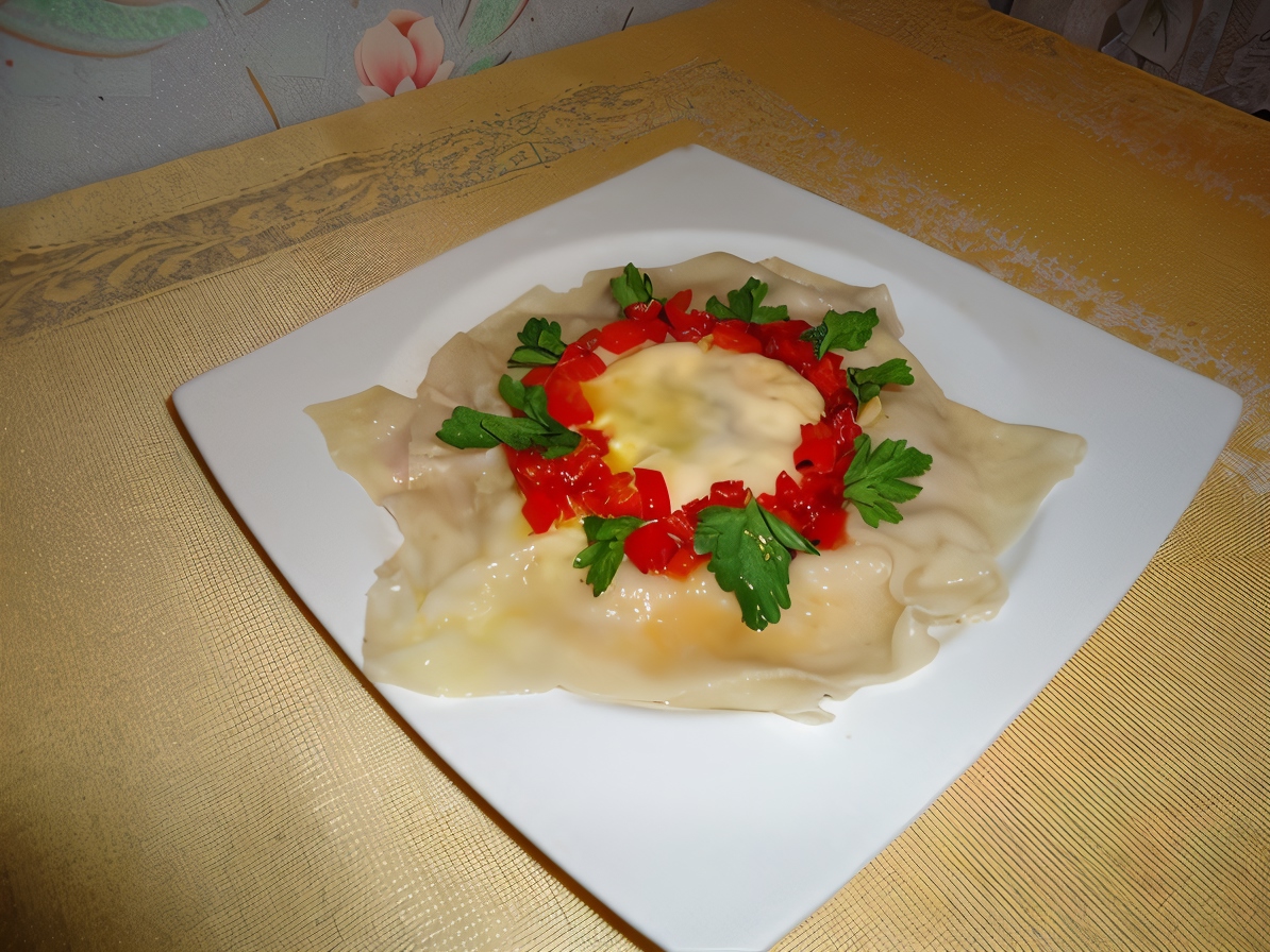 Ravioli with Goat Cheese
