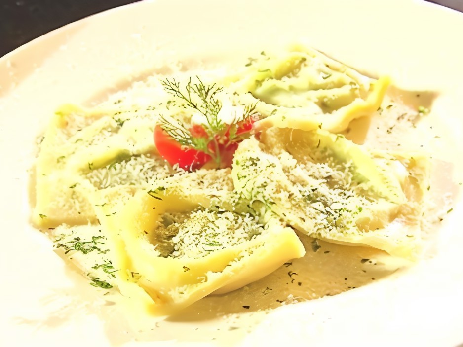 Ravioli with Ricotta and Spinach